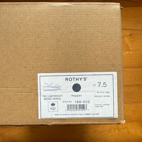 Rothy’s The Lightweight Wedge Sandal - Picture 3 of 6